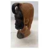 8 1/2' African Carved Sculpture
