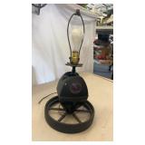21' Tall Industrial Art Handmade Lamp