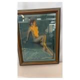 1930s - 1940s Mere Maid Earl Moran Blue Beach