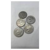 1971 and 1972 One Dollar Coins