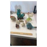 Group of Various Birds