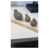 Lot of 3 Birds