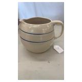 Marshall Pottery Texas Stoneware Pottery Pitcher