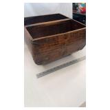 Wooden Antique Primitive Chinese Rice Grain Basket