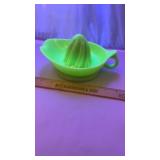 Uranium Glass Jadeite Juicer