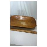 Antique Wooden Dough Bowl
