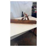 Antique 26' Woodworking Plane Tool
