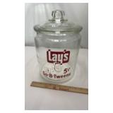 LARGE Layï¿½s Go-B-Tweens Cookie Advertising Jar