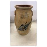New York Stoneware Company Crock Butter Churn