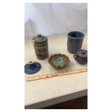 Pottery All Signed by Artist