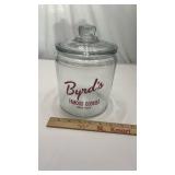 Byrdï¿½s Famous Cookies Advertising Jar