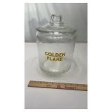 Golden Flake Store Advertising Jar