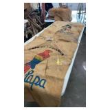 3 Vintage Burlap Sacks