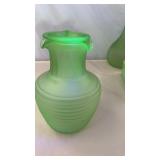 Vintage Frigidaire Beverage Glass Server Jar & Lid