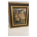 Early 1900s Wood Picture Frame