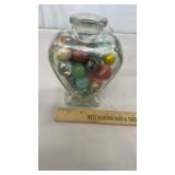 Bottle with Marbles