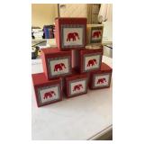6 Alabama Football Luxury Soy Candles