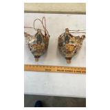 Pair of Japanese Satsuma Hanging Vases