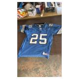 Reebok NFL Lions Bryant Jersey Large Age 14-16
