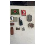 Vintage Cigarette Lighters & Ashtrays Advertising