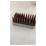 50 Rounds 7.62x39 Caliber Ammunition