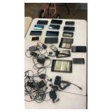Group of Used Cell Phones