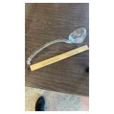 Glass Ladle For Punch Bowl