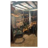 Beautiful Asian Oriental Room Divider Screen