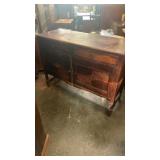 Antique Server Buffet Dresser TV Stand