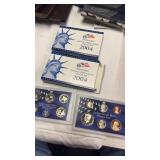 2 Mint Proof Coin Set Dated 2004