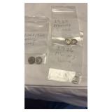 5 Mercury Dimes 1916, 1917, 1926 & 1928