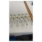 10 Gorham Strasbourg Sterling Silver Spoons