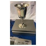 Sterling Silver Goblet Weighs 160 Grams