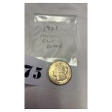 1921 Morgan Silver Dollar Coin