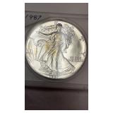 1987 American Eagle One Ounce Fine Silver Coin