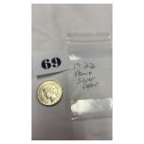 1922 Silver Peace Dollar Coin