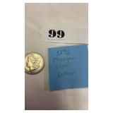 1891 Morgan Silver Dollar Coin