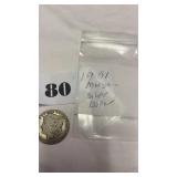 1901 Morgan Silver Dollar Coin