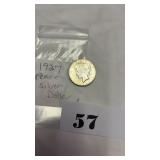 1927 Silver Peace Dollar Coin