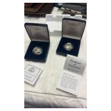 Pair of 1999 Susan B. Anthony Proof Dollar Coins