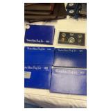 1968 - 1972 Coin Proof Sets 5 Total Sets