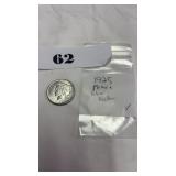 1925 Silver Peace Dollar Coin