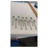 10 Gorham Strasbourg Sterling Silver Spoons