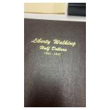 19 Liberty Walking Half Dollar Coins 1941 - 1947