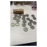 $10 Roll Half Dollar Coins Dates 1971-1974