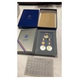1986 Prestige Coin Set with Silver Dollar