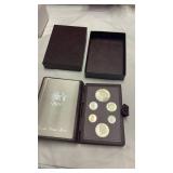 1983 Prestige Coin Set with Silver Dollar
