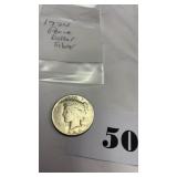 1934 Silver Peace Dollar Coin