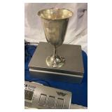 Sterling Silver Goblet Weighs 166 Grams