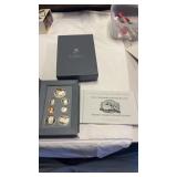 Mt. Rushmore 1991 Coin Set with 90% Silver Dollar
